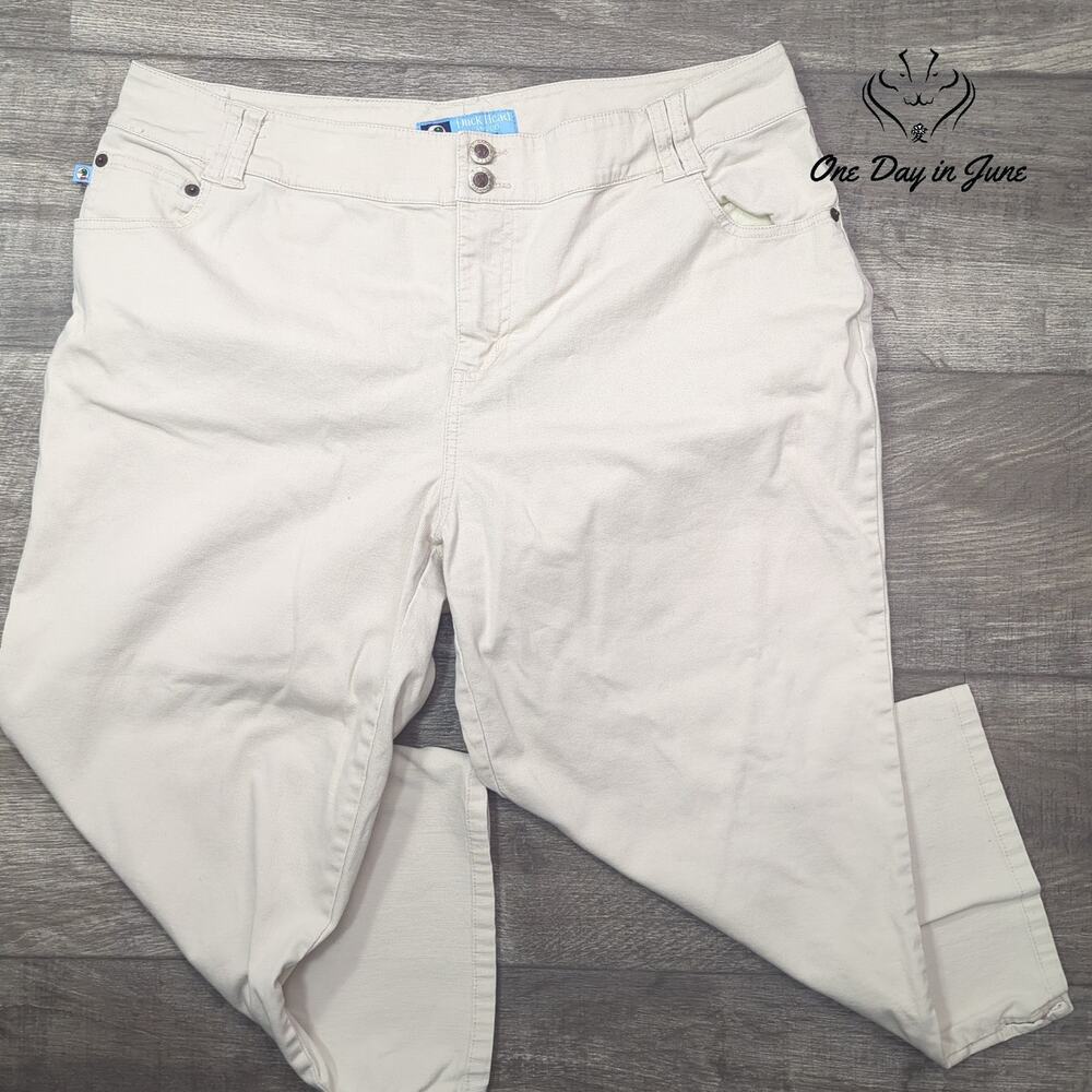 Duck Head Cropped Jeans Size 18